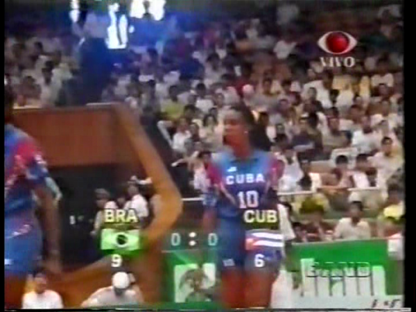 Grand Prix 1995 - Brasil x Cuba (semifinal)