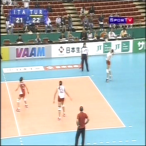 Mundial 2006 - Itália x Turquia - partidas de vôlei (em dvd)